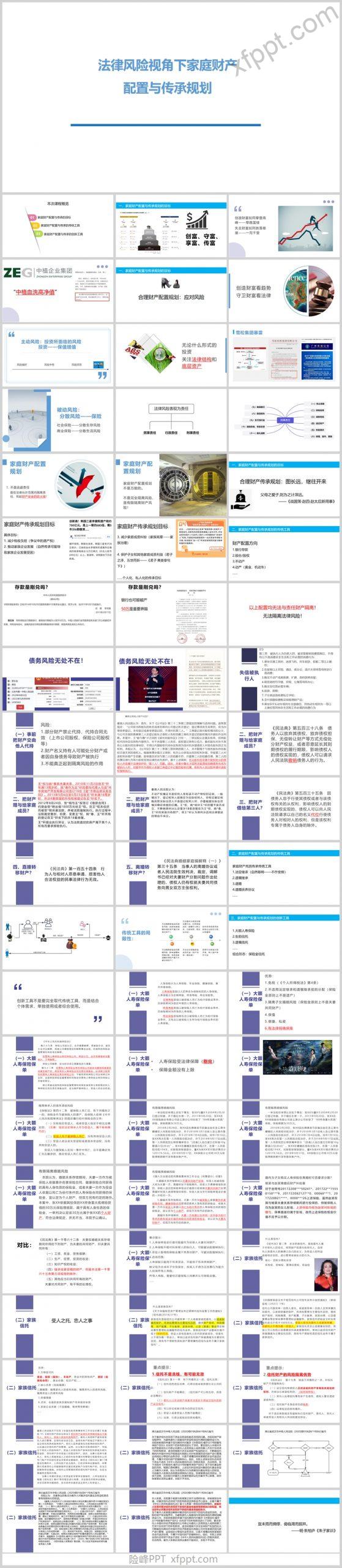 家庭财产配置与传承的目标65页