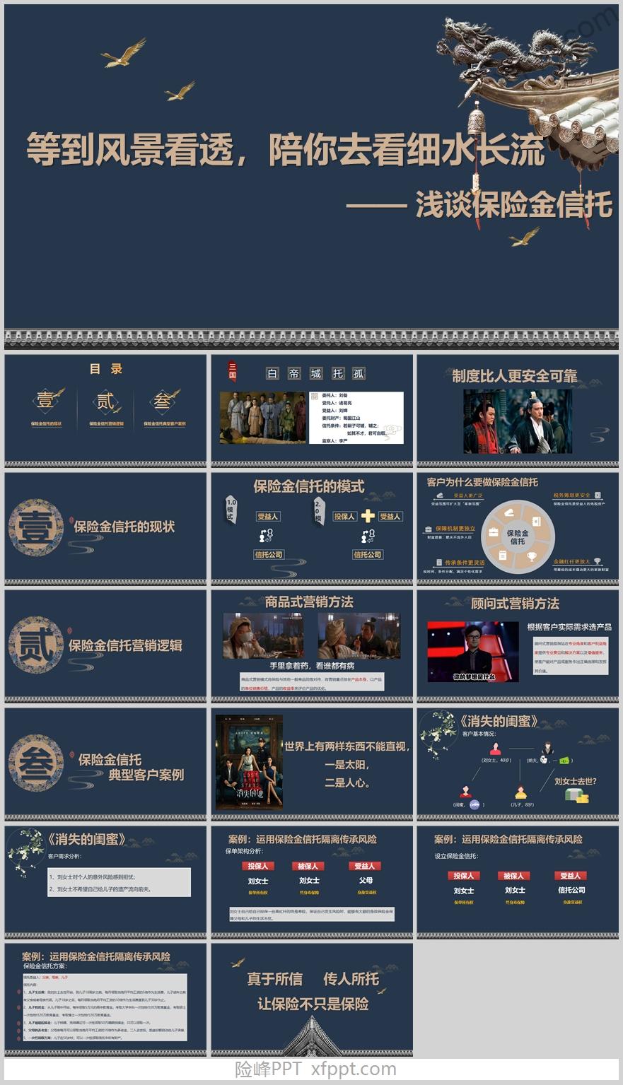 保险金信托的营销逻辑典型客户案例19页