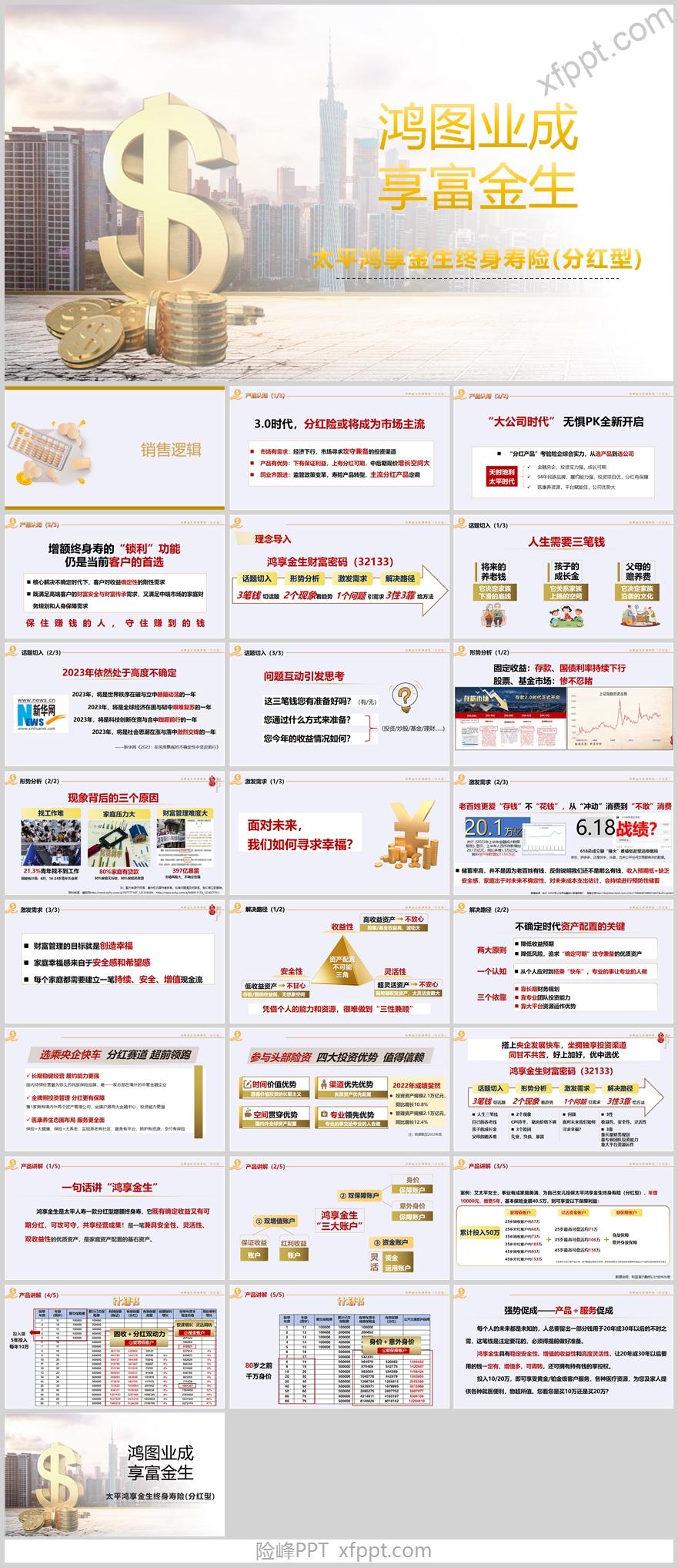 太平鸿享金生终身寿险27页