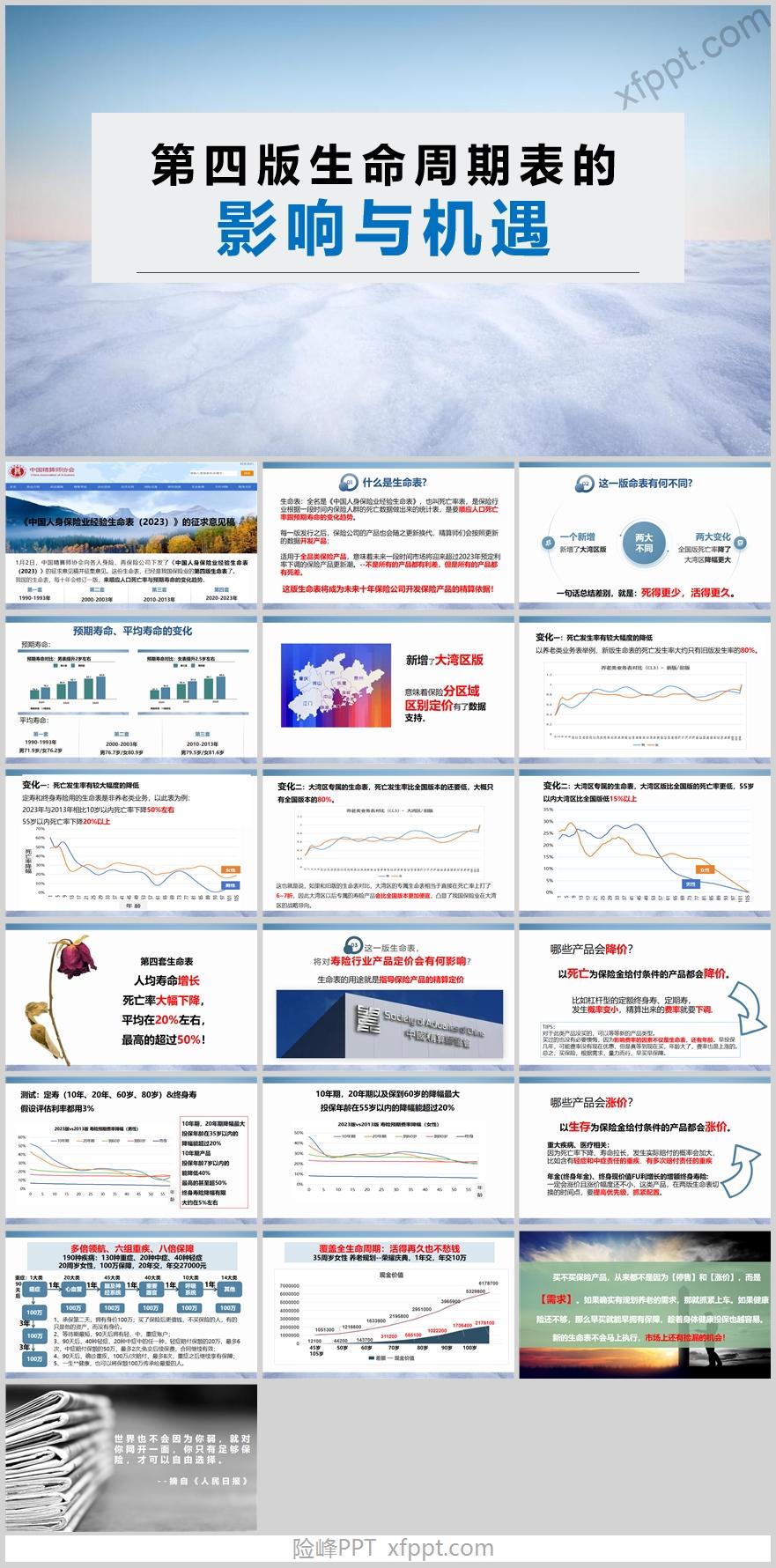 第四版生命周期表的影响与机遇解析21页