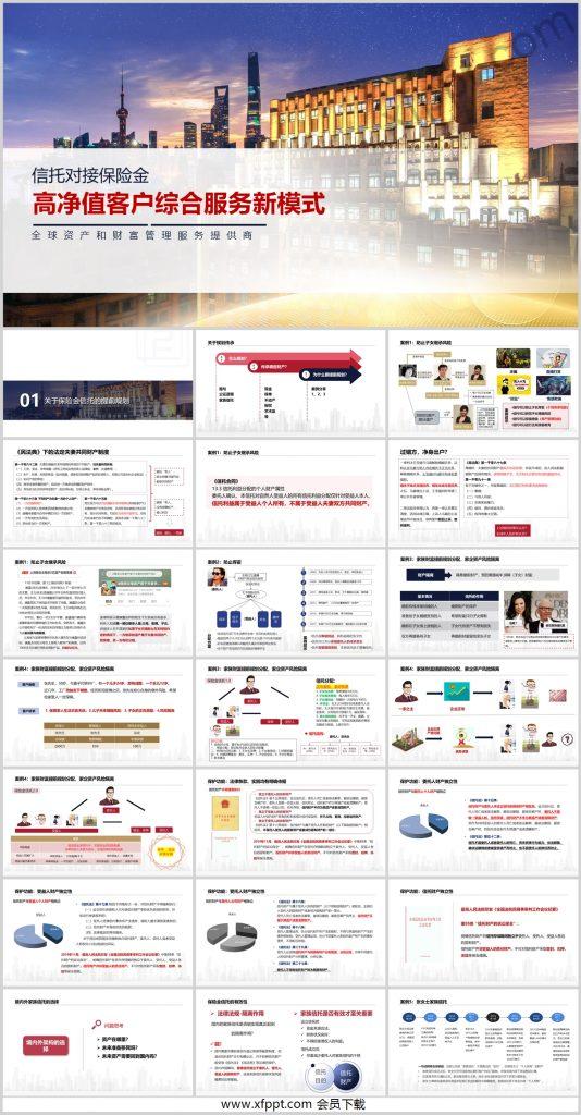 信托对接保险金高净值客户综合服务新模式规划与传承31页