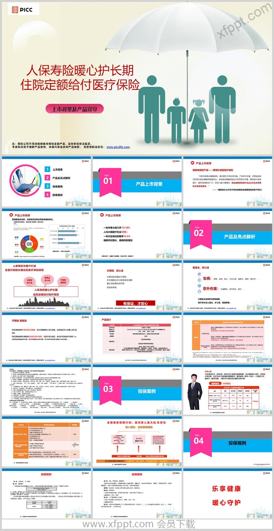 人保寿险暖心护长期住院定额给付医疗保险23页