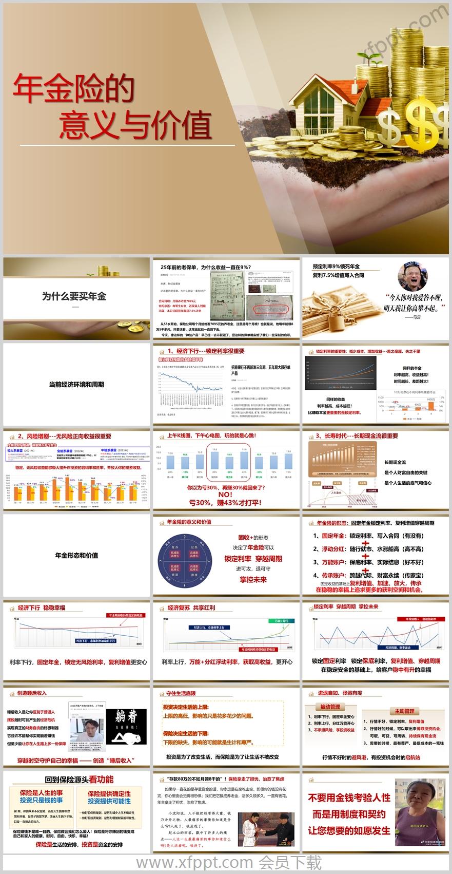 年金险的意义与价值36页