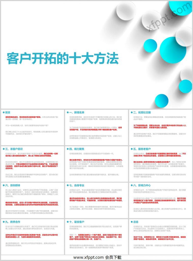 客户开拓的十大方法13页